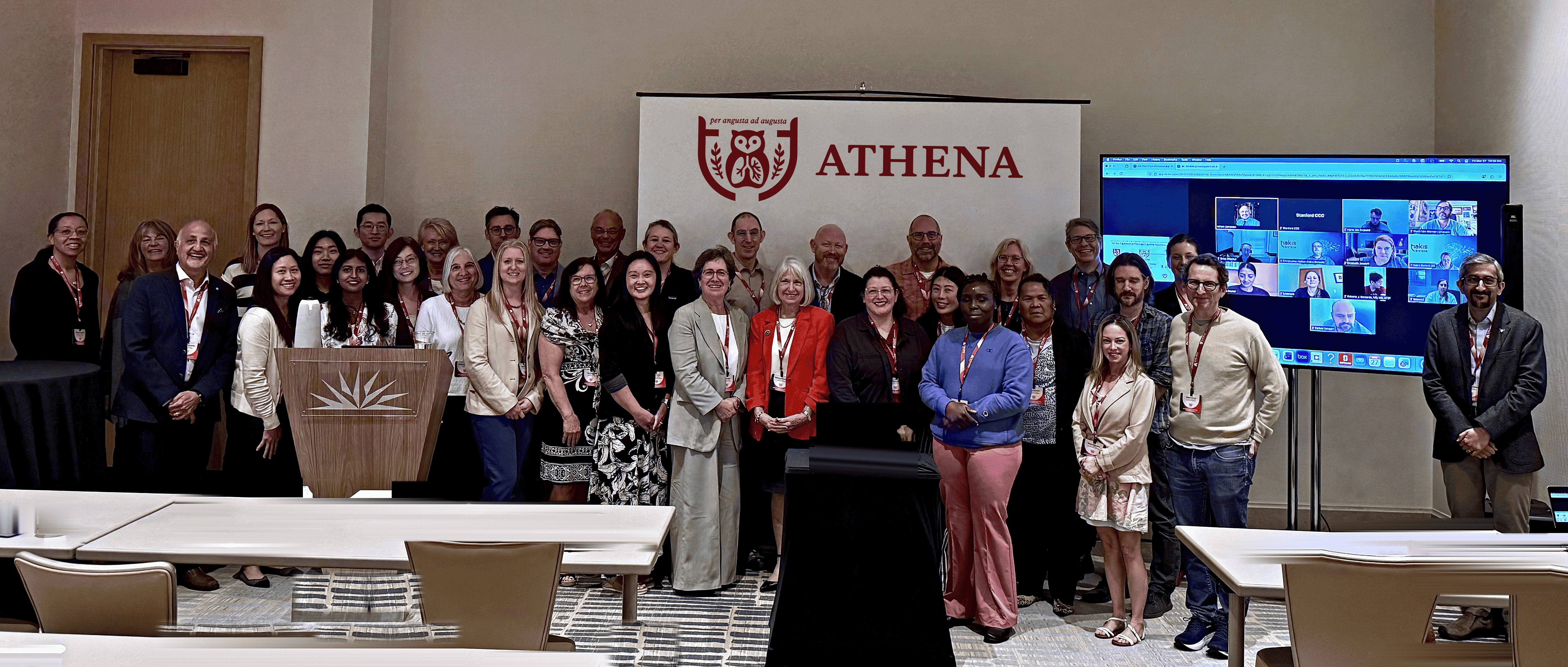 The ATHENA investigators and staff, March 2026